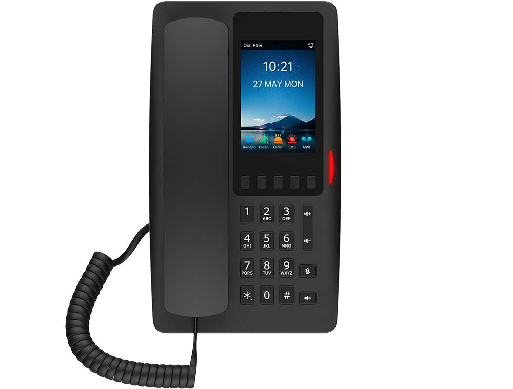 Fanvil H6W IP телефон черный Fanvil отдельные телефоны