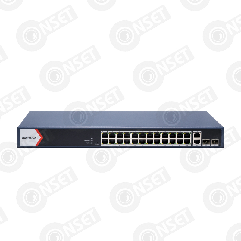 Hikvision DS-3E1528P-EI/M Коммутатор 24-портовый PoE Hikvision DS-3E1528P-EI/M управляемые