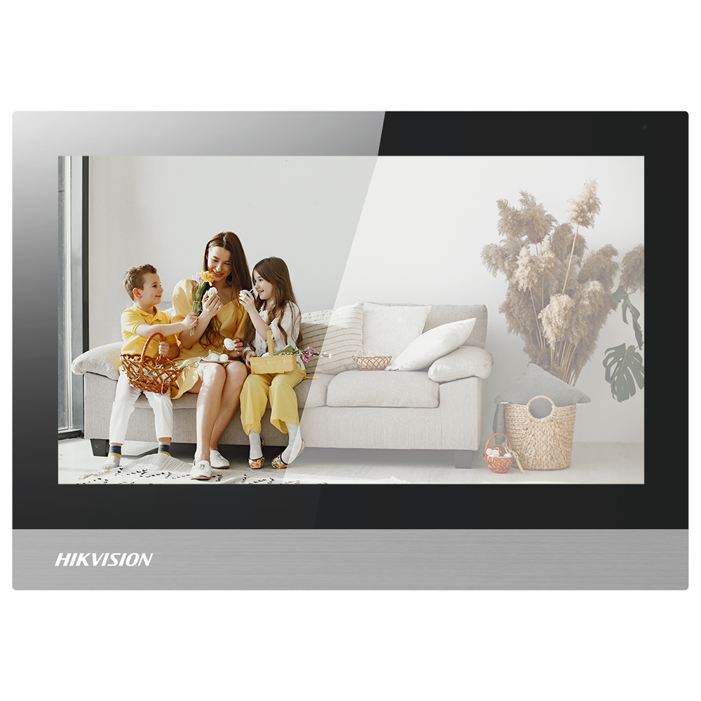 Hikvision DS-KH8380-WTE1 Видеодомофон 7" цветной TFT LCD экран Hikvision DS-KH8380-WTE1 абонентские устройства